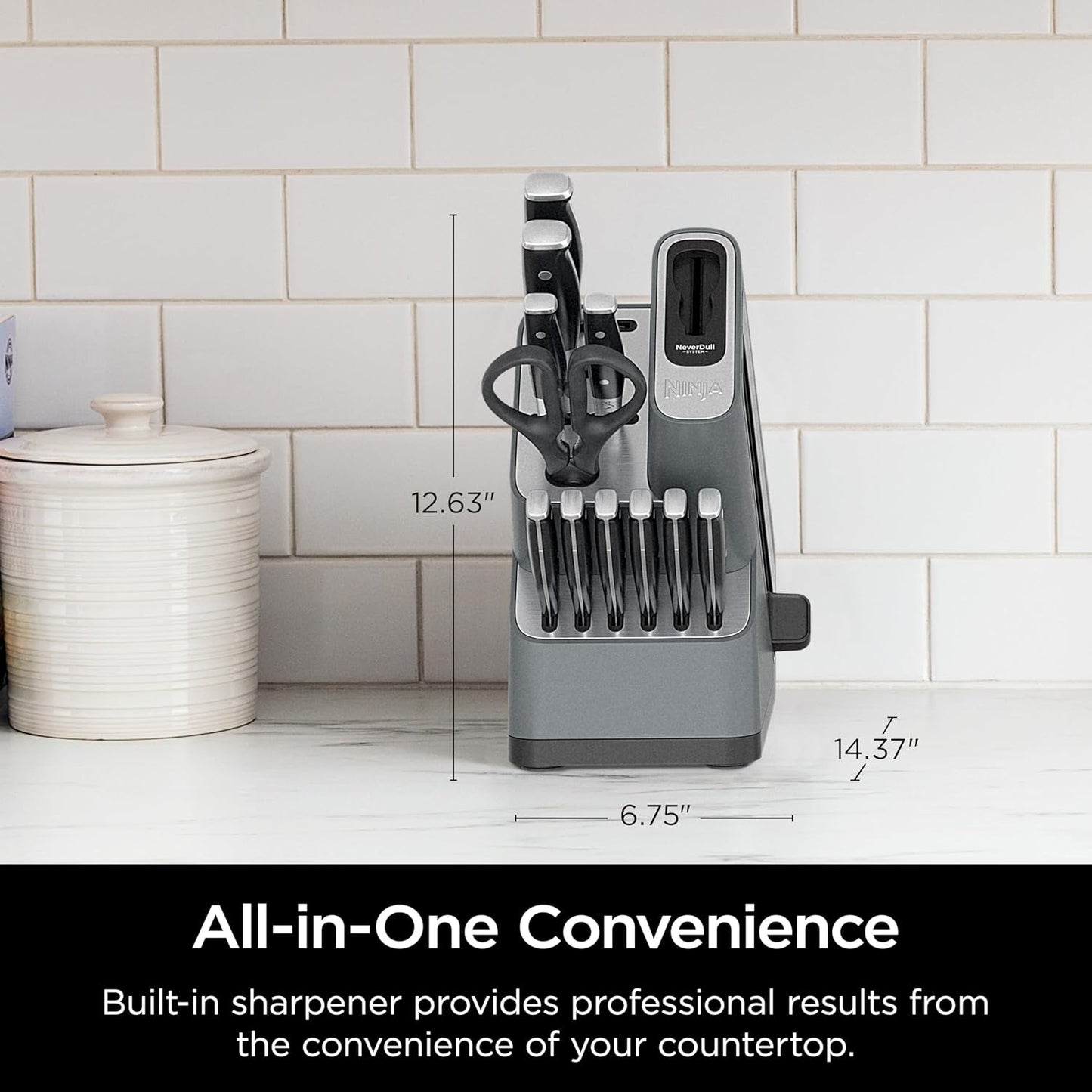 Premium NeverDull Knife Set™
