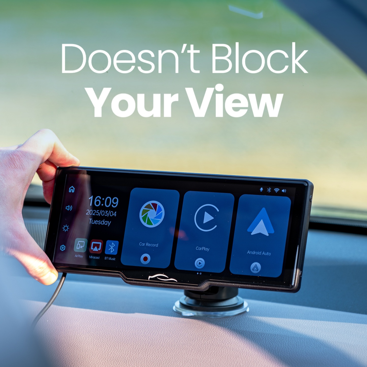 SmartView™ Wireless CarPlay & Android Auto Screen