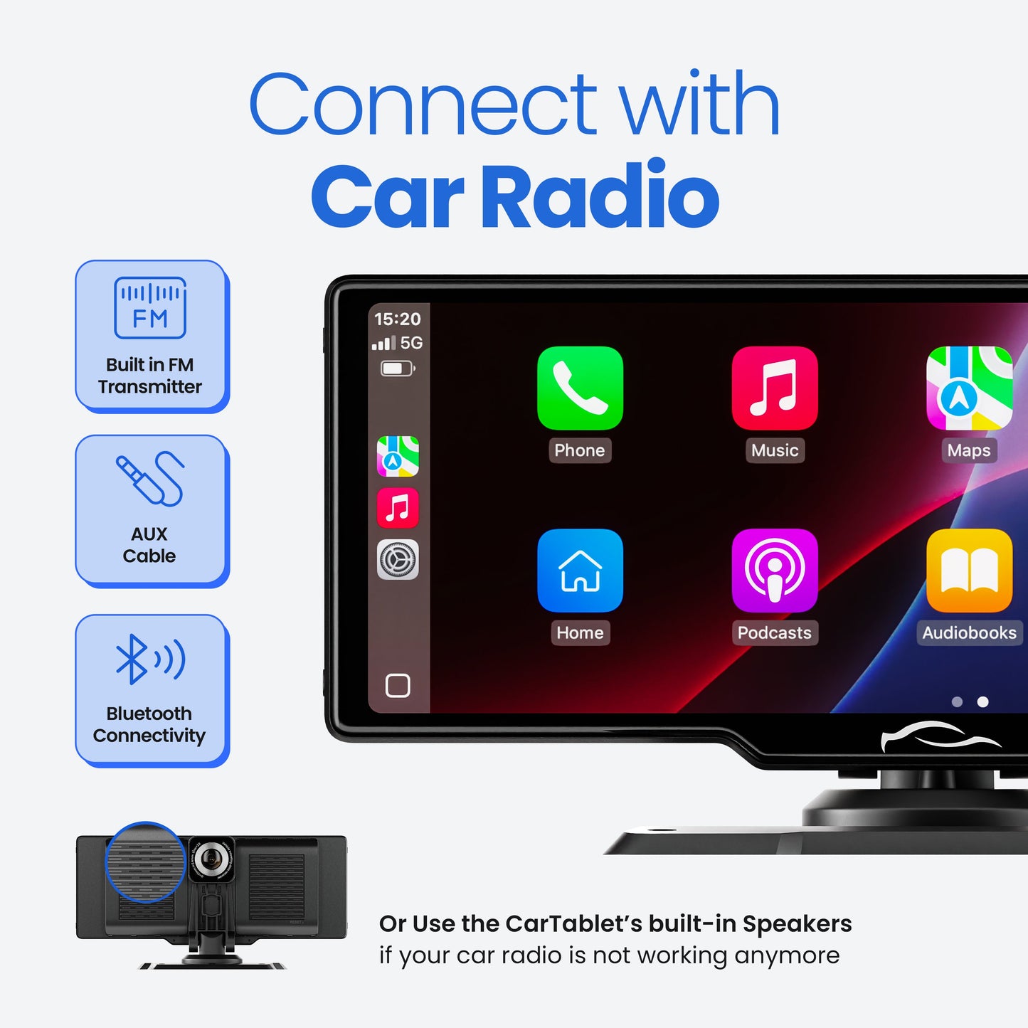 SmartView™ Wireless CarPlay & Android Auto Screen
